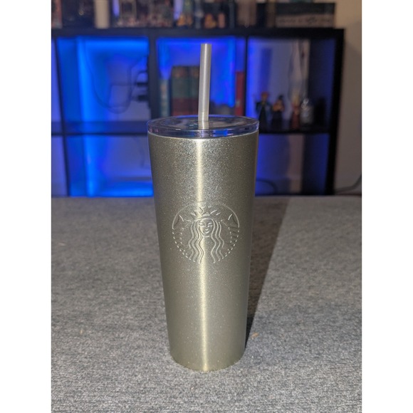 Starbucks Other - Starbucks Stainless Steel Holiday Tumbler July 2018 16oz